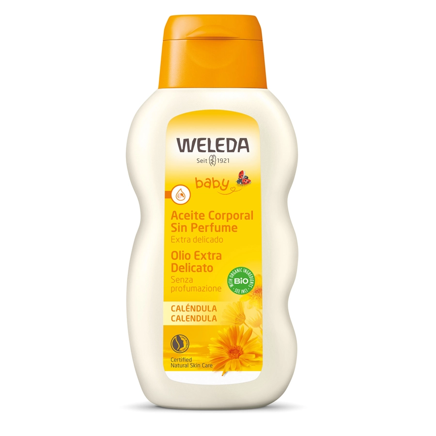 Weleda Baby Olio Calendula 200ml Senza Profumazione 3 Weleda Baby Olio Calendula 200ml Senza Profumazione