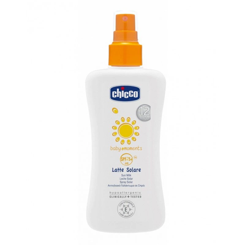 CHICCO Latte Solare Spray SPF25+ 150ml 3 CHICCO Latte Solare Spray SPF25+ 150ml