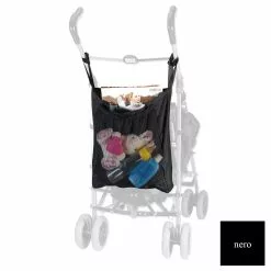 Willy Borsa E Rete Porta Oggetti Universale Per Passeggino Nera