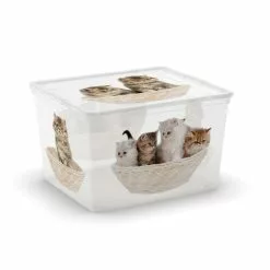KIS Contenitore Box Cube Puppy And Kitten