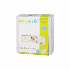 Baby Art My Baby Style Double Print Frame Impronta Bambino 0m+ Bianco -Negozio al dettaglio CYBEX GOLD 0023454 my baby style double print frame impronta bambino 0m bianco