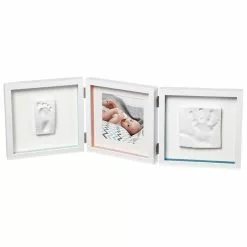 Baby Art My Baby Style Double Print Frame Impronta Bambino 0m+ Bianco -Negozio al dettaglio CYBEX GOLD 0023455 my baby style double print frame impronta bambino 0m bianco