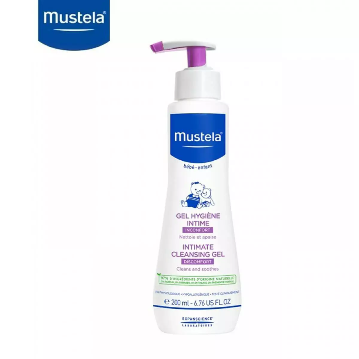 Mustela Detergente Intimo Gel 200ml 3 Mustela Detergente Intimo Gel 200ml