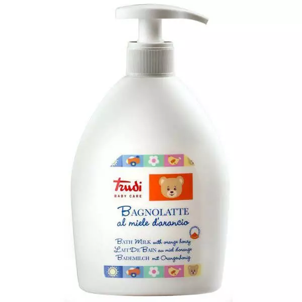 Trudi Baby Care BagnoLatte Al Miele D'Arancio 500ml 3 Trudi Baby Care BagnoLatte Al Miele D'Arancio 500ml