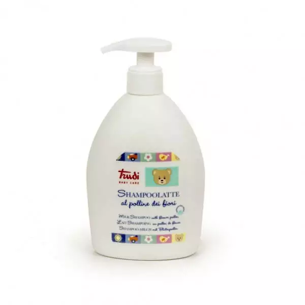 Trudi Baby Care ShampooLatte Al Polline Dei Fiori 500ml 3 Trudi Baby Care ShampooLatte Al Polline Dei Fiori 500ml