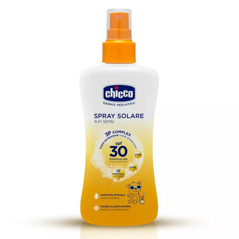 CHICCO Latte Solare Spray SPF30 150ml 3 CHICCO Latte Solare Spray SPF30 150ml