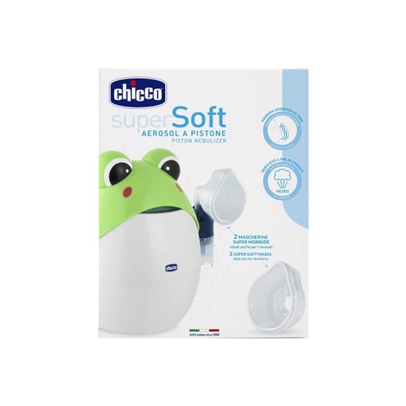 Chicco Aerosol Super Soft Per Raffreddore E Naso Chiuso - Rana 4 Chicco Aerosol Super Soft Per Raffreddore E Naso Chiuso - Rana - immagine 2