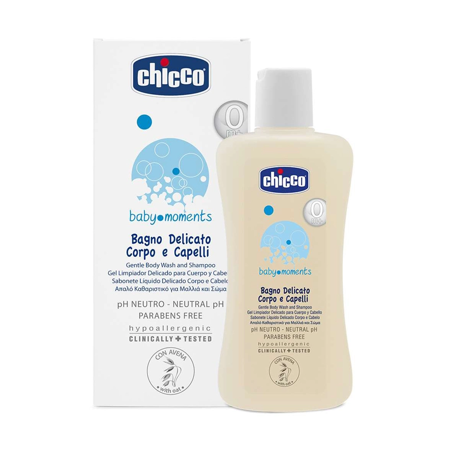 CHICCO Bagno Delicato Corpo E Capelli 200 Ml 3 CHICCO Bagno Delicato Corpo E Capelli 200 Ml