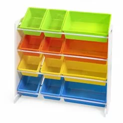 ATe Casa Scaffale In Legno 4 Piani Con 12 Cestoni Porta Giocattoli -Negozio al dettaglio CYBEX GOLD 0047712 scaffale in legno 4 piani con 12 cestoni porta giocattoli