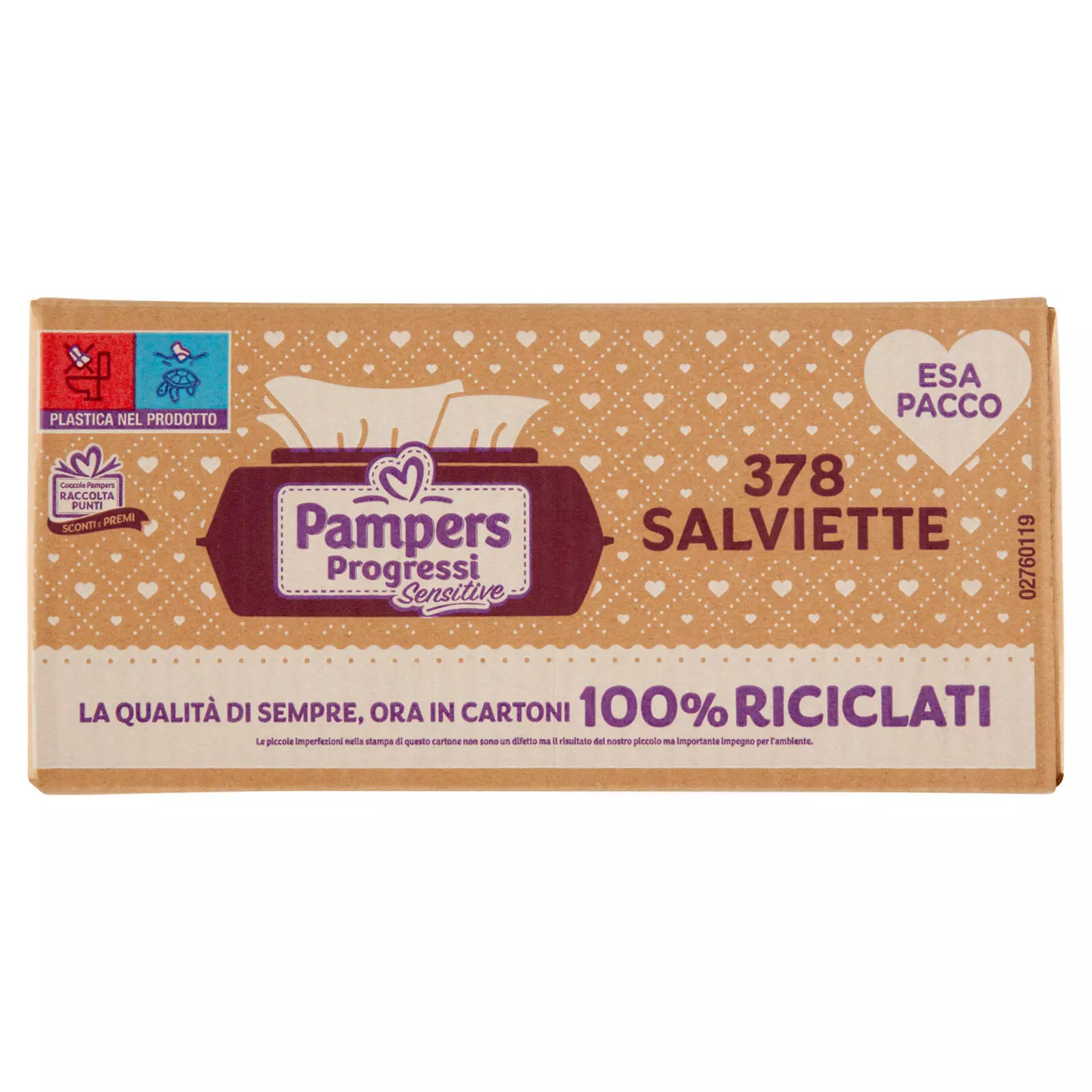 Pampers® Pampers Salviette Sensitive Delicate Senza Profumi Aggiunti - 378 Salviette (6 Confezioni Da 63 Salviette) 4 Pampers® Pampers Salviette Sensitive Delicate Senza Profumi Aggiunti - 378 Salviette (6 Confezioni Da 63 Salviette) - immagine 2