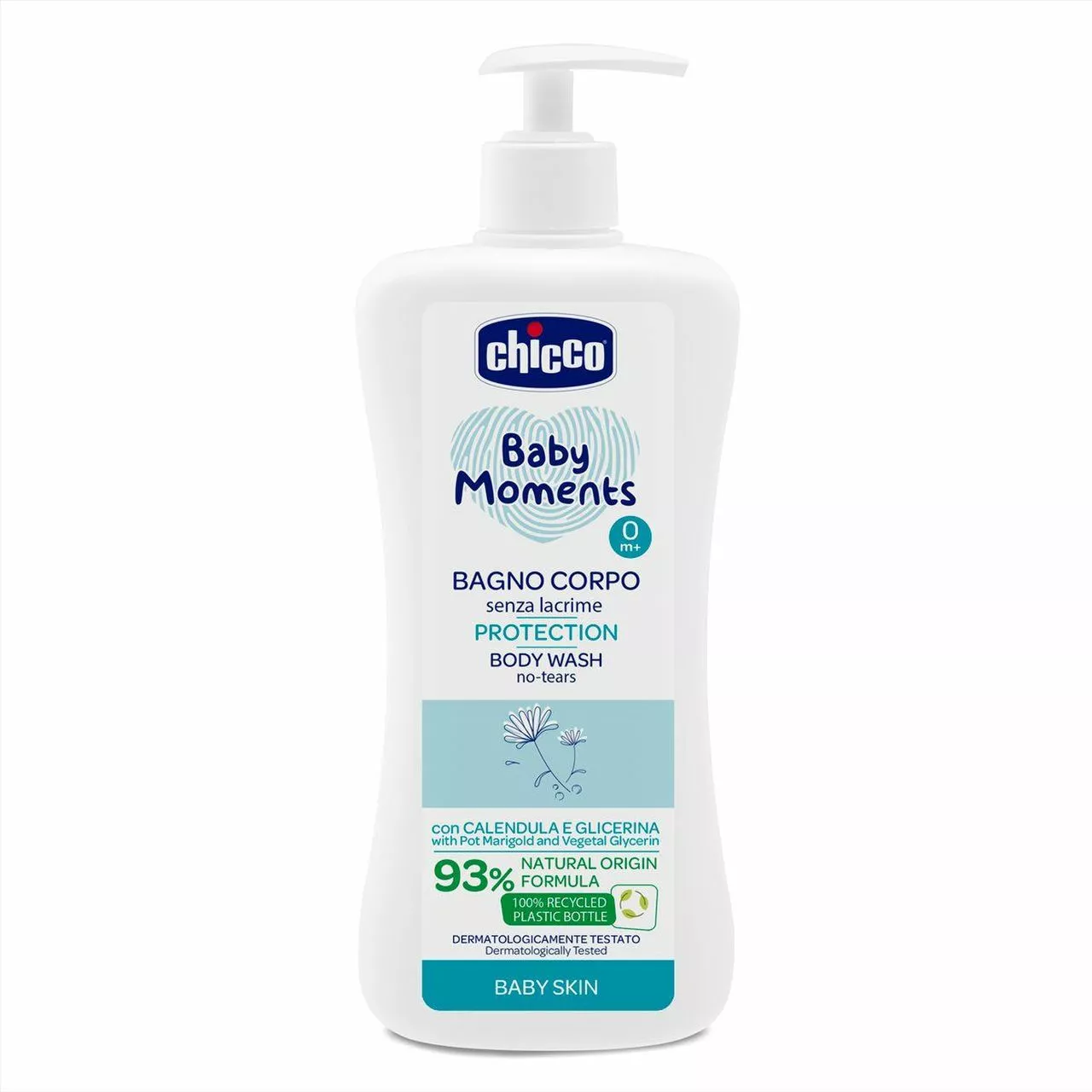 Chicco Bagno Corpo Senza Lacrime Protection Con Calendula Formato 200ml, 500ml, 750ml 4 Chicco Bagno Corpo Senza Lacrime Protection Con Calendula Formato 200ml, 500ml, 750ml - immagine 2