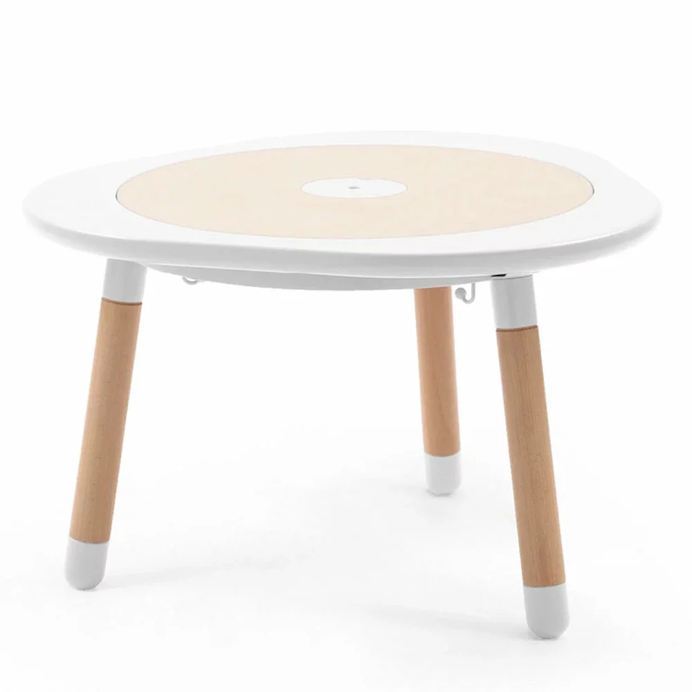 Stokke MuTable Tavolo Da Gioco Multifunzionale, Altezza Regolabile, Con 4 Tavole Intercambiabili Incluse 3 Stokke MuTable Tavolo Da Gioco Multifunzionale, Altezza Regolabile, Con 4 Tavole Intercambiabili Incluse
