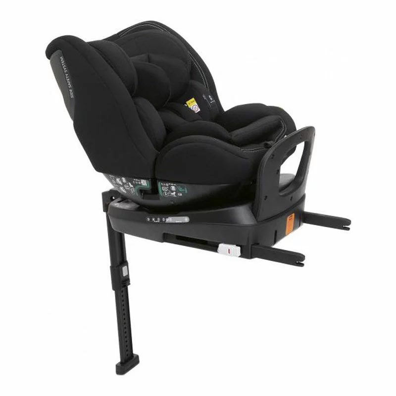 Chicco Seggiolino Auto Seat3Fit R129 ISize Con Base Girevole, 40-125cm - Black 3 Chicco Seggiolino Auto Seat3Fit R129 ISize Con Base Girevole, 40-125cm - Black