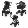 Foppapedretti Trio Divo Travel System Con Passeggino Leggero In Alluminio, Navicella E Seggiolino Auto Gruppo 0+