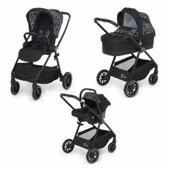 Foppapedretti Trio Divo Travel System Con Passeggino Leggero In Alluminio, Navicella E Seggiolino Auto Gruppo 0+