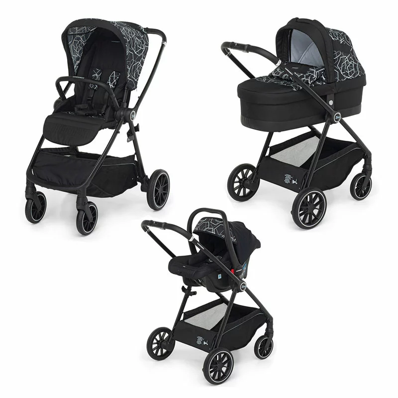 Foppapedretti Trio Divo Travel System Con Passeggino Leggero In Alluminio, Navicella E Seggiolino Auto Gruppo 0+ 3 Foppapedretti Trio Divo Travel System Con Passeggino Leggero In Alluminio, Navicella E Seggiolino Auto Gruppo 0+