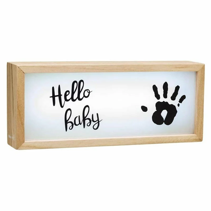 Baby Art Scatola Luminosa Personalizzabile Light Box Con Kit Impronta E Frase 3 Baby Art Scatola Luminosa Personalizzabile Light Box Con Kit Impronta E Frase