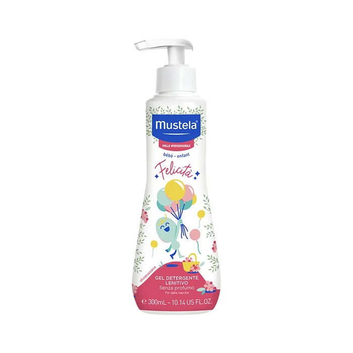 Mustela Gel Detergente Lenitivo Felicità 300ml 3 Mustela Gel Detergente Lenitivo Felicità 300ml