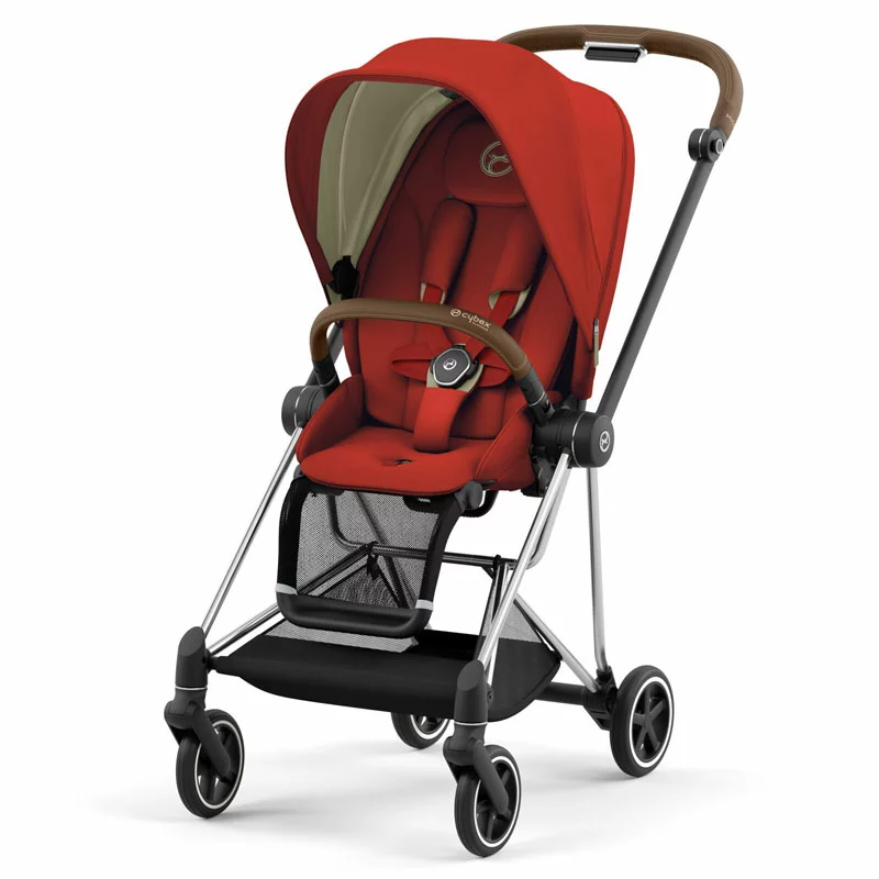 Cybex Platinum Passeggino Mios Con Telaio Chrome Brown 4 Cybex Platinum Passeggino Mios Con Telaio Chrome Brown - immagine 2