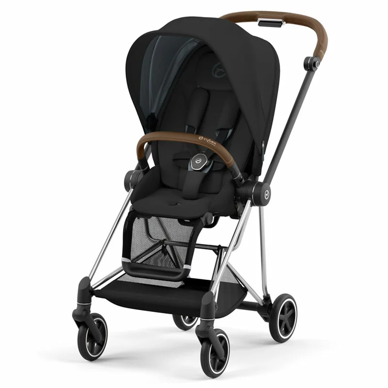 Cybex Platinum Passeggino Mios Con Telaio Chrome Brown 5 Cybex Platinum Passeggino Mios Con Telaio Chrome Brown - immagine 3