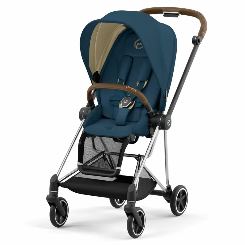 Cybex Platinum Passeggino Mios Con Telaio Chrome Brown 7 Cybex Platinum Passeggino Mios Con Telaio Chrome Brown - immagine 5