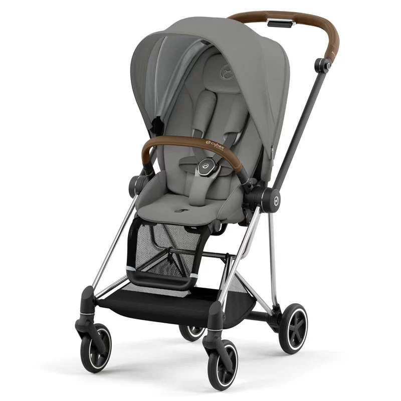 Cybex Platinum Passeggino Mios Con Telaio Chrome Brown 3 Cybex Platinum Passeggino Mios Con Telaio Chrome Brown