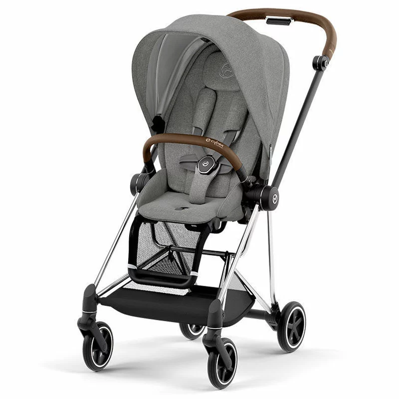 Cybex Platinum Passeggino Mios Con Telaio Chrome Brown 10 Cybex Platinum Passeggino Mios Con Telaio Chrome Brown - immagine 8