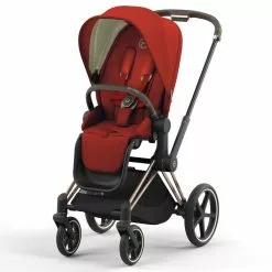 Cybex PLATINUM Passeggino Priam Con Telaio Rosegold -Negozio al dettaglio CYBEX GOLD 0089698 passeggino priam con telaio rosegold