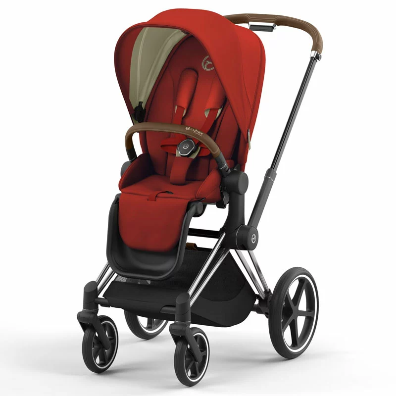 Cybex PLATINUM Cybex Platinum Passeggino Priam Con Telaio Chrome Brown 4 Cybex PLATINUM Cybex Platinum Passeggino Priam Con Telaio Chrome Brown - immagine 2
