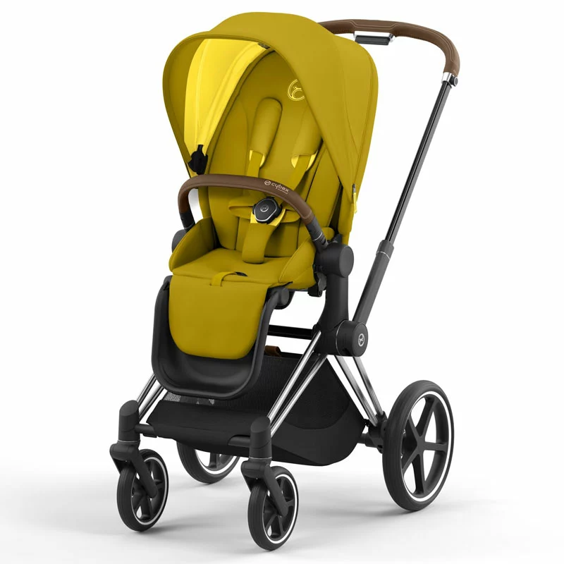 Cybex PLATINUM Cybex Platinum Passeggino Priam Con Telaio Chrome Brown 7 Cybex PLATINUM Cybex Platinum Passeggino Priam Con Telaio Chrome Brown - immagine 5
