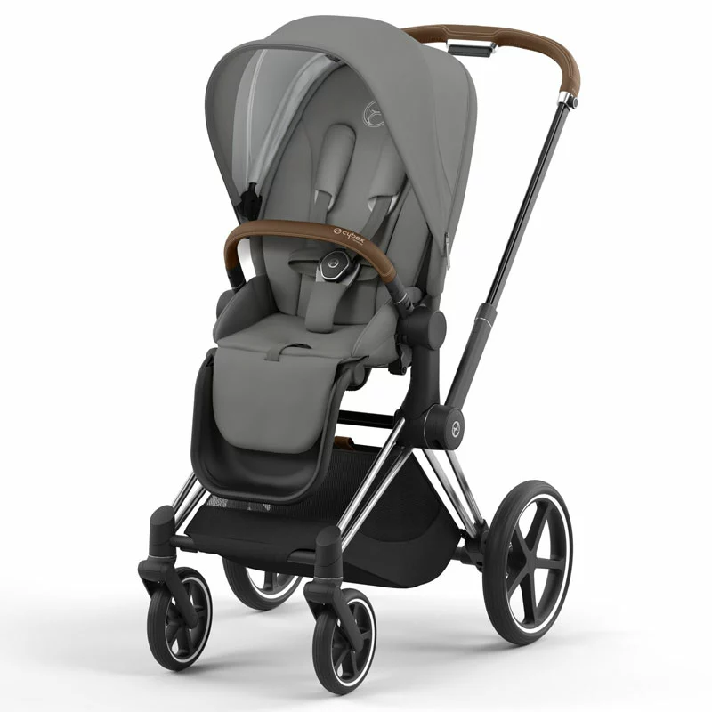 Cybex PLATINUM Cybex Platinum Passeggino Priam Con Telaio Chrome Brown 9 Cybex PLATINUM Cybex Platinum Passeggino Priam Con Telaio Chrome Brown - immagine 7