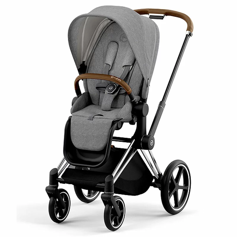 Cybex PLATINUM Cybex Platinum Passeggino Priam Con Telaio Chrome Brown 10 Cybex PLATINUM Cybex Platinum Passeggino Priam Con Telaio Chrome Brown - immagine 8