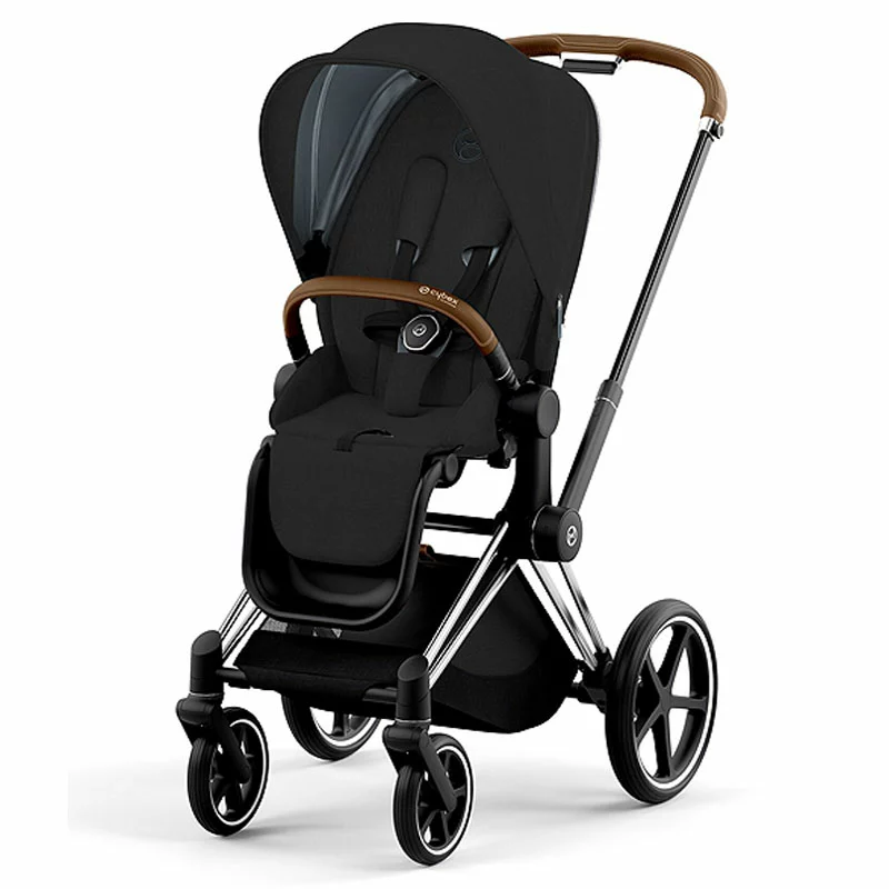 Cybex PLATINUM Cybex Platinum Passeggino Priam Con Telaio Chrome Brown 12 Cybex PLATINUM Cybex Platinum Passeggino Priam Con Telaio Chrome Brown - immagine 10
