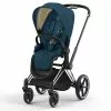 Cybex Platinum Passeggino Elettrico E-Priam Con Telaio Chrome Black -Negozio al dettaglio CYBEX GOLD 0090711 cybex platinum passeggino elettrico e priam con telaio chrome black