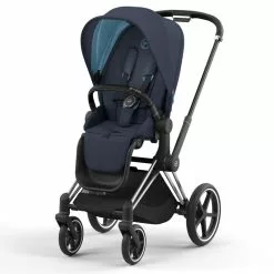 Cybex Platinum Passeggino Elettrico E-Priam Con Telaio Chrome Black -Negozio al dettaglio CYBEX GOLD 0090713 cybex platinum passeggino elettrico e priam con telaio chrome black