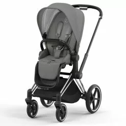 Cybex Platinum Passeggino Elettrico E-Priam Con Telaio Chrome Black -Negozio al dettaglio CYBEX GOLD 0090714 cybex platinum passeggino elettrico e priam con telaio chrome black