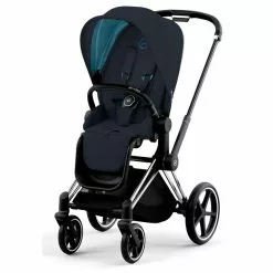 Cybex Platinum Passeggino Elettrico E-Priam Con Telaio Chrome Black -Negozio al dettaglio CYBEX GOLD 0090716 cybex platinum passeggino elettrico e priam con telaio chrome black