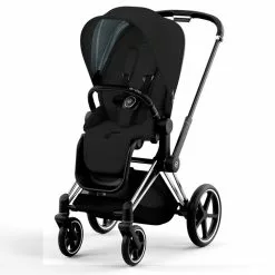 Cybex Platinum Passeggino Elettrico E-Priam Con Telaio Chrome Black -Negozio al dettaglio CYBEX GOLD 0090717 cybex platinum passeggino elettrico e priam con telaio chrome black