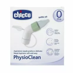 Chicco Aspiratore Nasale Physioclean Con Beccuccio Morbido 0m+