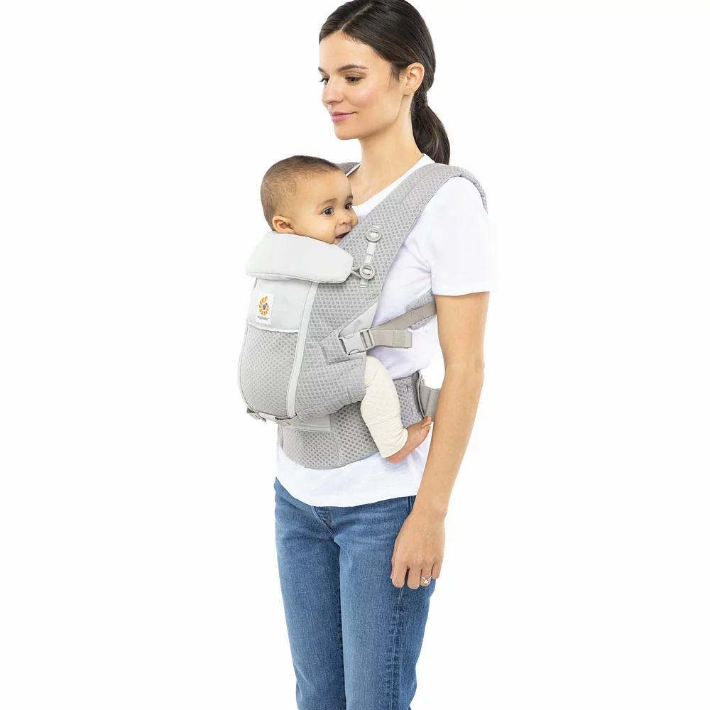 Ergobaby Marsupio Adapt Soft Flex Mesh Da 0 A 48 Mesi, 3.2 - 20.4 Kg 7 Ergobaby Marsupio Adapt Soft Flex Mesh Da 0 A 48 Mesi, 3.2 - 20.4 Kg - immagine 5