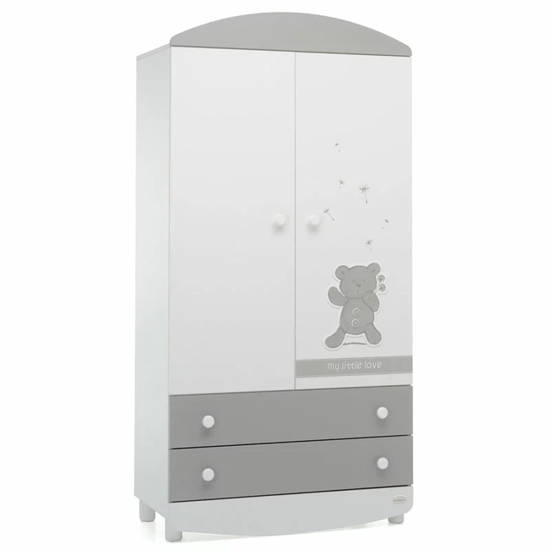 Foppapedretti Armadio My Little Love A Due Ante In Legno 3 Foppapedretti Armadio My Little Love A Due Ante In Legno