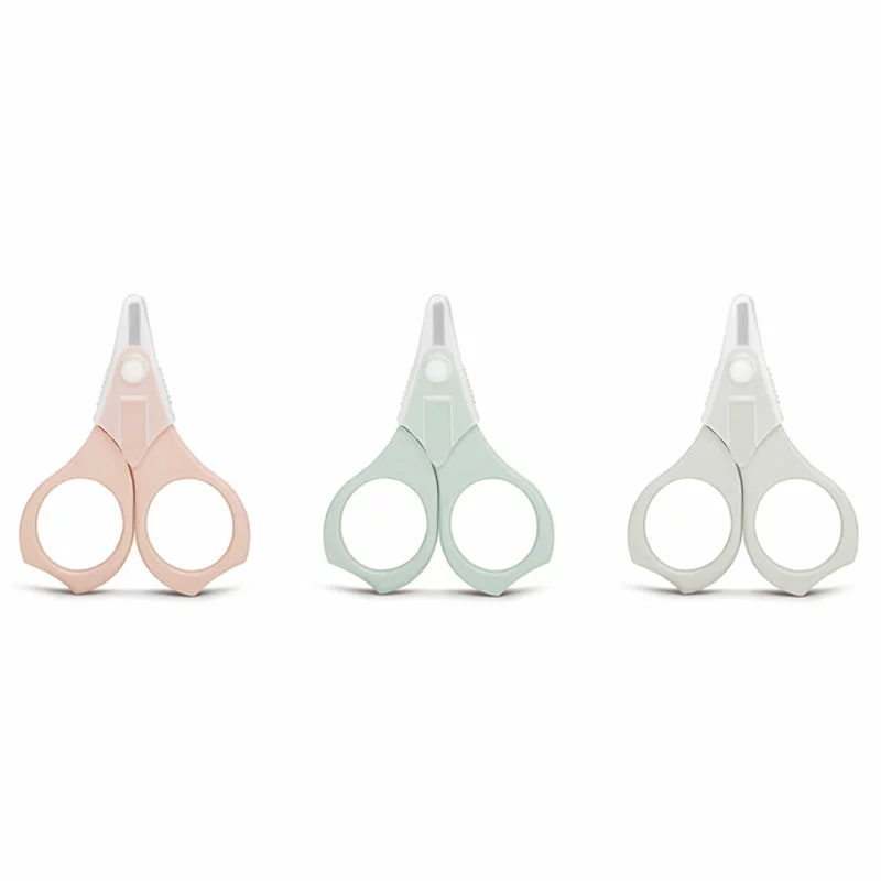 Suavinex Forbicine Per Bambini, Sottili Con Punta Arrotondata E Copri Lama 3 Suavinex Forbicine Per Bambini, Sottili Con Punta Arrotondata E Copri Lama