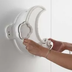 Erbesi Lampada A Muro Moon Con 8 Luci Led