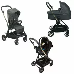 Chicco Trio One4Ever 2 Sedute Intercambiabili Con Navicella Light E Ovetto Kaily