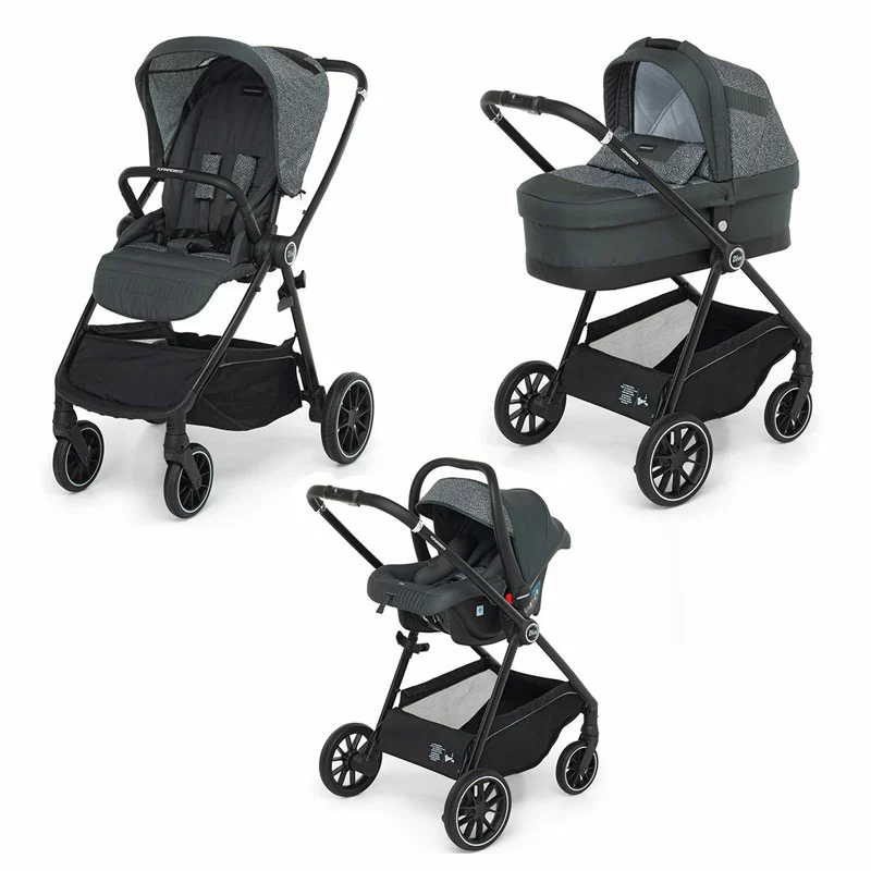 Foppapedretti Trio Divo Travel System Con Passeggino Leggero In Alluminio, Navicella E Seggiolino Auto Gruppo 0+ 4 Foppapedretti Trio Divo Travel System Con Passeggino Leggero In Alluminio, Navicella E Seggiolino Auto Gruppo 0+ - immagine 2