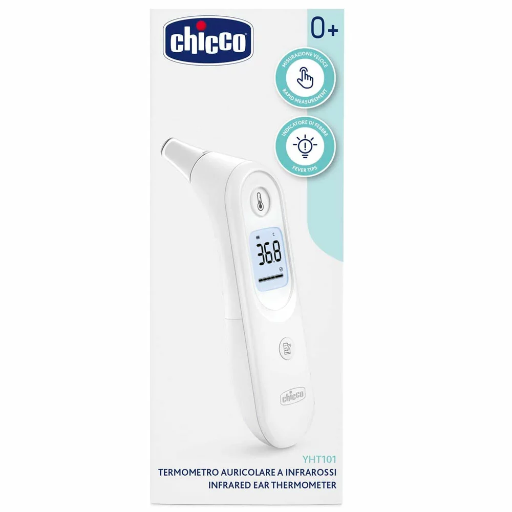 Chicco Termometro Auricolare A Infrarossi 4 Chicco Termometro Auricolare A Infrarossi - immagine 2