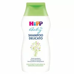 HiPP Shampoo Delicato Con Mandorle Bio, Formula Antilacrime, 200ml