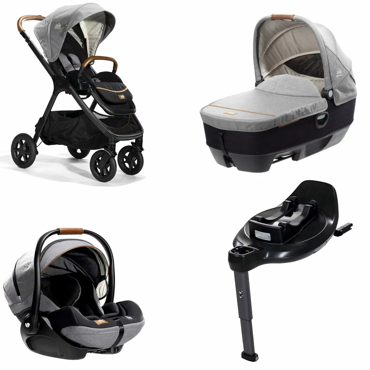 Joie Signature Sistema Modulare 4in1 Con Passeggino Finiti, Navicella Calmi R129, Seggiolino I-Level Recline I-Size E Base Auto Encore 3 Joie Signature Sistema Modulare 4in1 Con Passeggino Finiti, Navicella Calmi R129, Seggiolino I-Level Recline I-Size E Base Auto Encore