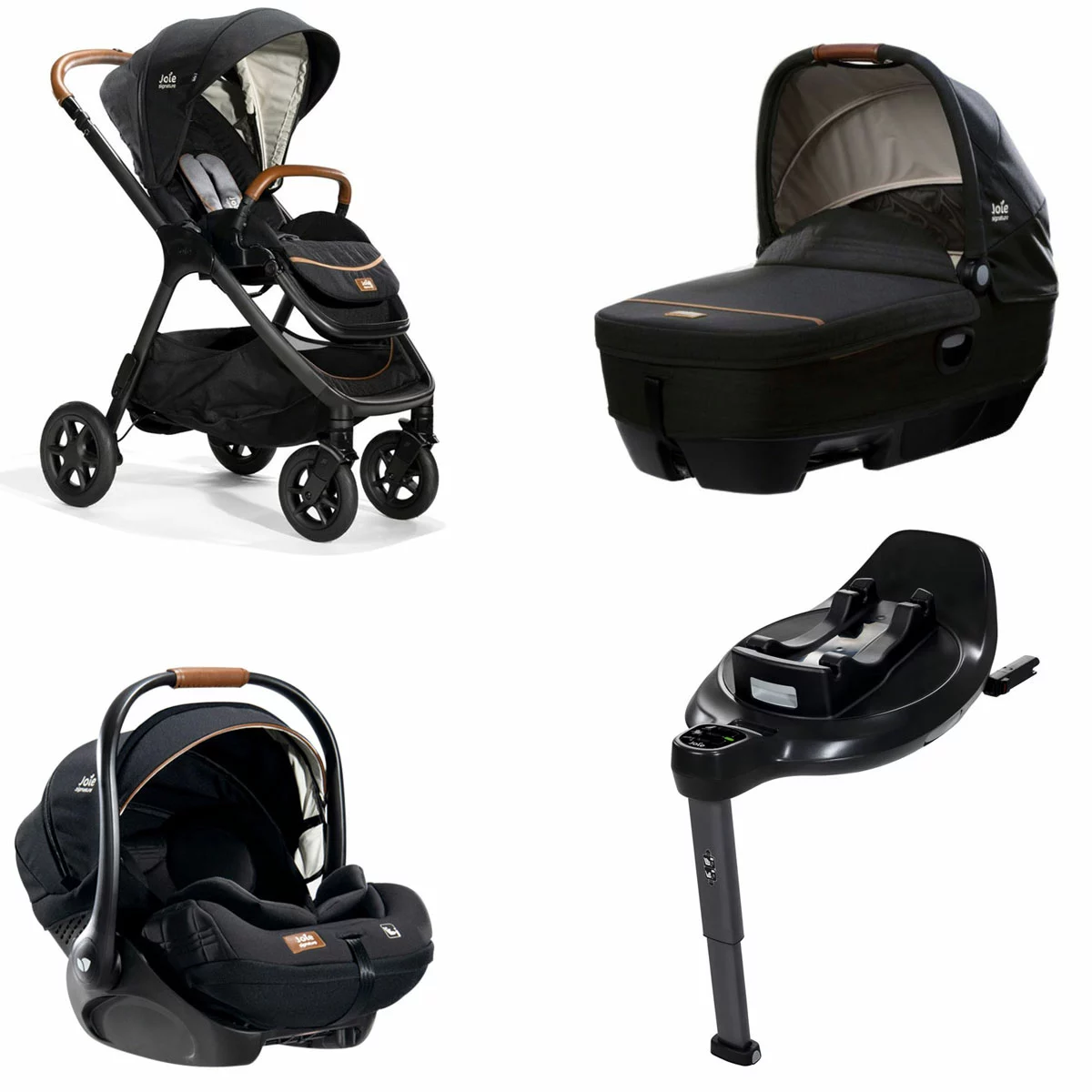 Joie Signature Sistema Modulare 4in1 Con Passeggino Finiti, Navicella Calmi R129, Seggiolino I-Level Recline I-Size E Base Auto Encore 4 Joie Signature Sistema Modulare 4in1 Con Passeggino Finiti, Navicella Calmi R129, Seggiolino I-Level Recline I-Size E Base Auto Encore - immagine 2