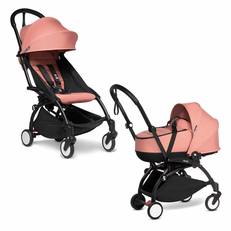 Babyzen Passeggino Yoyo2 Black Con Navicella Bassinet 5 Babyzen Passeggino Yoyo2 Black Con Navicella Bassinet - immagine 3